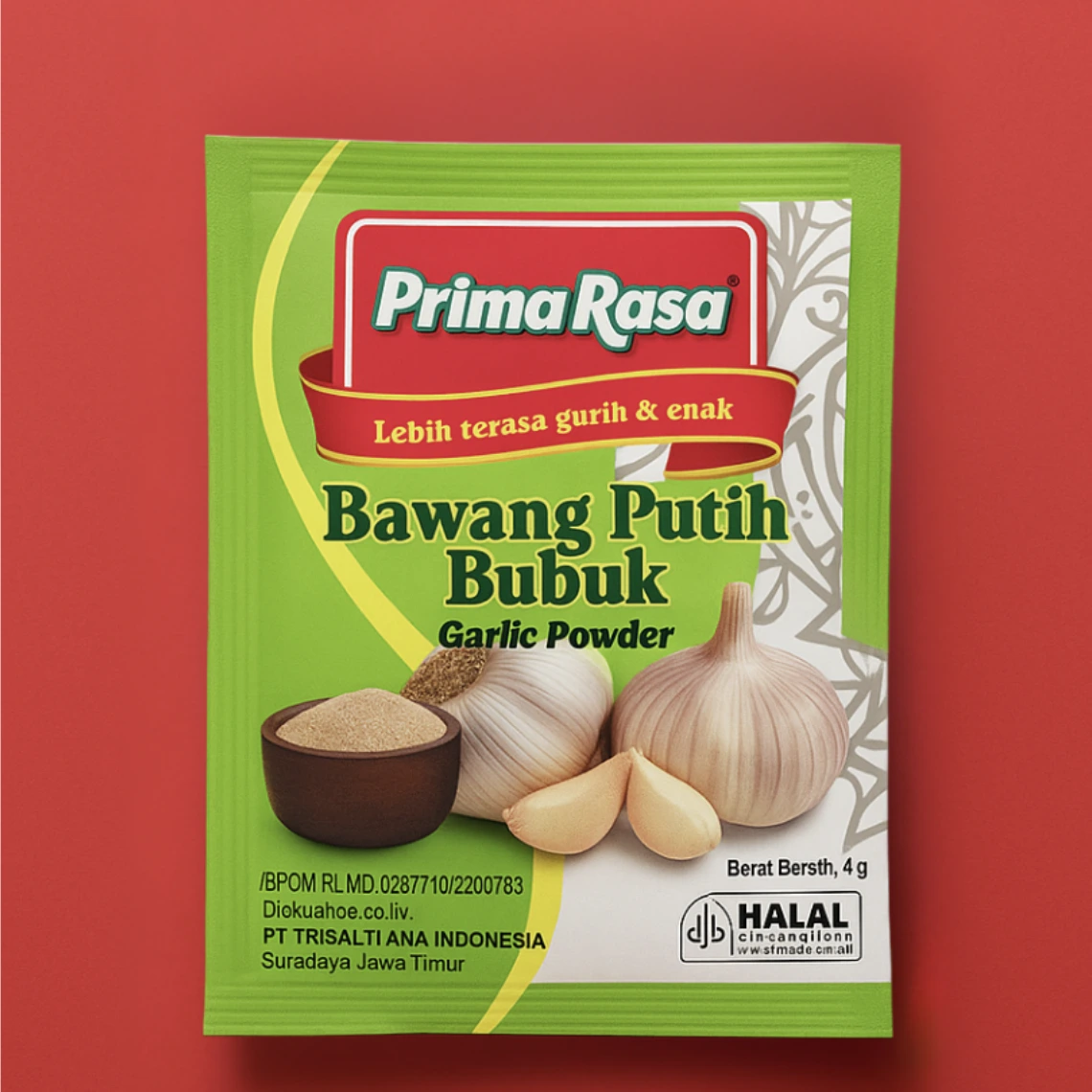 Prima rasa bawang putih